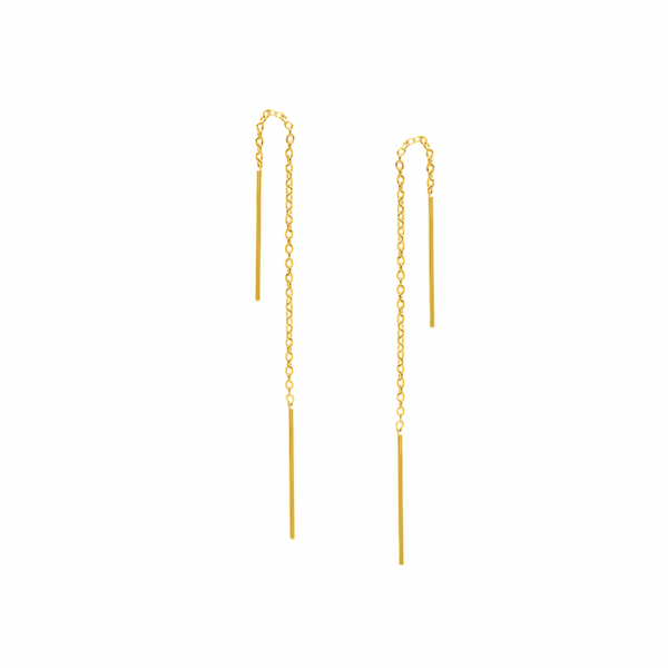 Bar Ear Threader Earrings