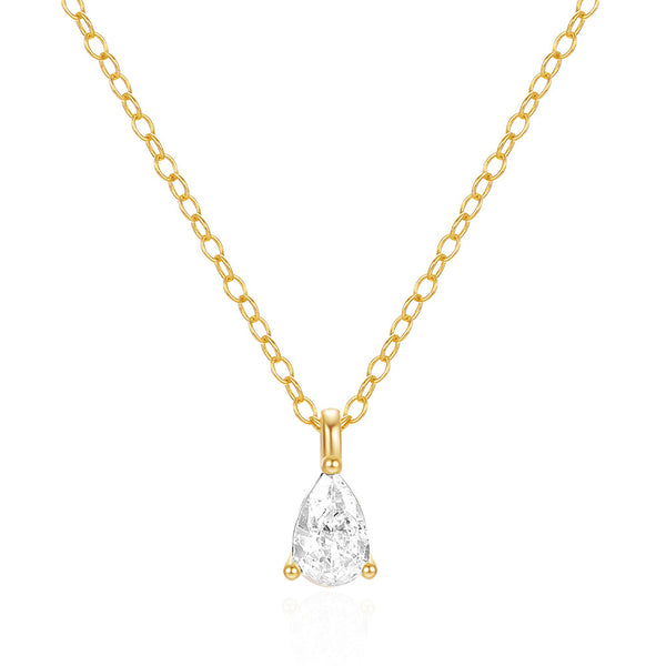 Solitaire Pendant Necklace