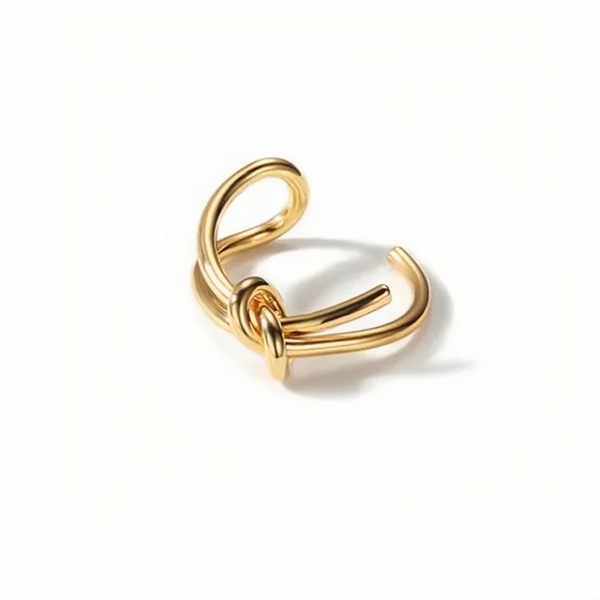 Adjustable Knot Ring