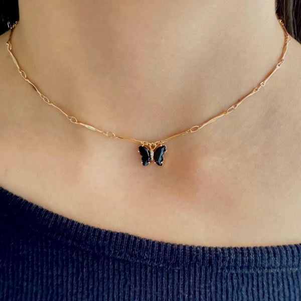 Black Butterfly Choker